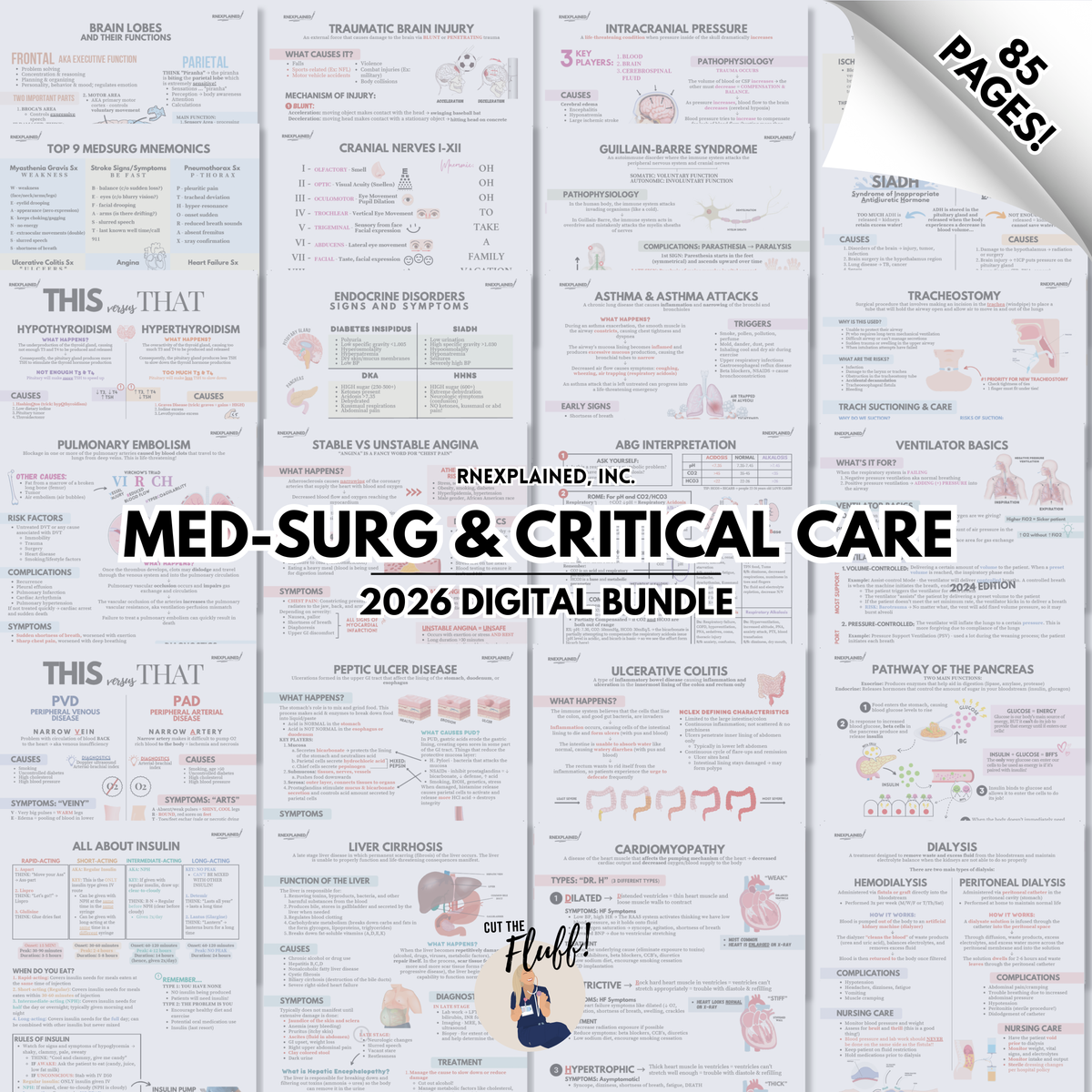 Med-Surg/Critical Care Bundle - Digital – RNExplained